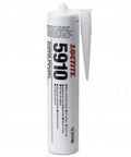 Loctite 5910 sealant tube, white packaging, side view, silicone-based for gaskets, 300 mL size.