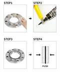 Gasket Maker RTV Silicone Sealant For Oil And Coolants Sensor Safe Non Corrosive High Flexibility application steps diagram