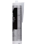 Side view of Ultra Black Maximum Oil Resistant RTV Silicone Gasket Maker with labeling visible on tube.
