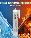 RTV Silicone Gasket Maker For Formed In Place Gaskets Sensor Safe High Temp Oil Resistant 10.14 Fl Oz Cartridge