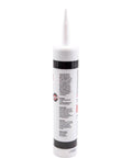 Side view of Heavy Duty High Temp RTV Silicone Gasket Sealant 10.2 Oz Cartridge showing instructions and nozzle