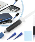 Go To RTV Silicone Adhesive Glue for phone screen replacement and repair, with syringe applicator and tips for Huawei, Samsung, Xiaomi