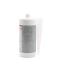 Side view of RTV Silicone Sealant One Part For Formed In Place Gasket High Temperature Resistance After Cure Adheres To Glass And Most Metals Gray Diy Friendly 300 Milliliter Tube.