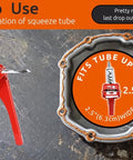 RTV Tube Extrusion Tool With Precision Squeeze For Silicone And Flexible Tubes Empty Every Drop With Consistent Pressure