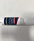 Side view of a 10.1 oz tube labeled RTV108 silicone sealant, Translucent One Part Silicone Sealant Caulk For Do It All Indoor Outdoor Jobs