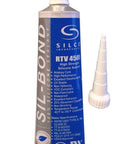 Food Safe RTV Silicone Sealant 4500 Clear High Strength 2.8 Oz NSF Certified Food Contact Safe Weatherproof Gasket Adhesive with nozzle