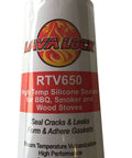 650 F Hi Temp Silicone Adhesive For BBQ Grills And Smokers Sealer Food Contact Safe 3 Oz Tube Tough Bonding For Gaskets And Wood Stoves Heat Resistant Sealant Built To Handle High Heat Kitchen Tested And Ready For Action