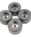 Heavy Duty Rubber Anti Vibration Foot Pad Isolators For Pressure Washers, Compressors, Generators And Other Machinery, 1-1/2 Inch Diameter, 3/4 Inch Height, 1/4 Inch Hole, Set Of 4 Anti Slip Pads