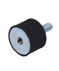 Single view of 4 Pcs Rubber Shock Absorber Anti Vibration Silentblock Bobbins M8 Size Heavy Duty Built Tough Mechanical Vibration Damping Mounts