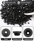 High-quality rubber material for Mercedes Benz Rubber Bearing Mount Kit Two Pack For A Class B Class C Class E Class G Class S Class V Class CLA CLK GLA ML SLK Sprinter Valente Viano Vito Vehicles Replace 6040940085 6119970481 Durable Rubber Vibration Dampening And Easy Install
