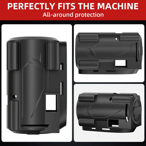 Protect your M12 FUEL Stubby Wrench with a rugged rubber boot cover that cushions the nose and grip, sealing out water, oil, dust