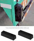 Installed Beefy Rubber Bump Stop Buffer For Heavy Doors And Vehicles Anti Collision Block For Trucks Trailers Motorhomes