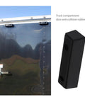 Beefy Rubber Bump Stop Buffer For Heavy Doors And Vehicles Anti Collision Block For Trucks Trailers Motorhomes Steel Doors 210x50x50mm Black