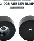 4 Pack Anti Vibration Foot Pads 192310GS Heavy Duty Rubber Isolator Bumpers shown up close for compressors and generators.