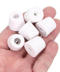 10 Pack Rubber Bumper Feet With Stainless Steel Washer And Screws For Furniture, Appliances And Electronics in hand view