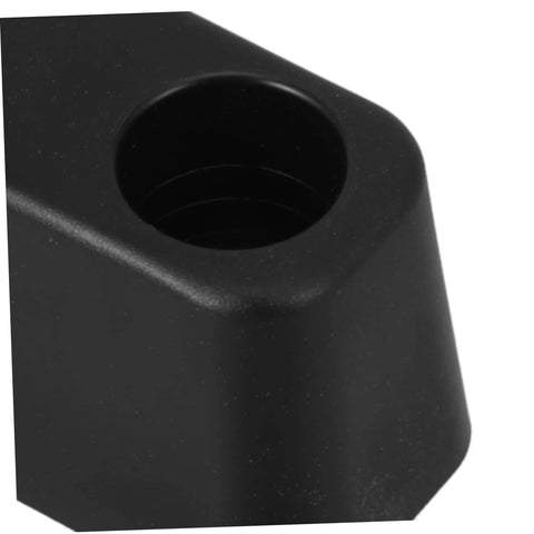 Close-up of Rubber Bumper Stops For Equipment Vibration Damper Pads, showing black rubber material and rounded design for machine protection.