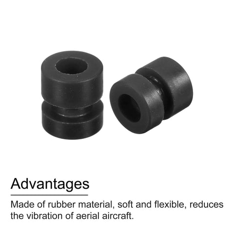Improve RC drone stability and flight control with anti vibration rubber damper balls for F4 and F7 flight controllers M3x6.6mm