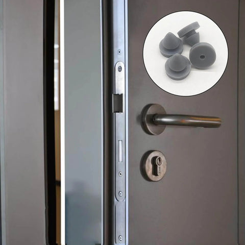 Heavy Duty Rubber Door Silencer Kit For Metal Frames, anti collision door bumper installed on metal door