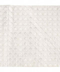 Durable rubber door silencer reduces door closing noise with a clear finish, sized 3/8 in diameter by 1/8 in length, bundled in a carton of 300