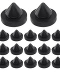 60 Pack Rubber Door Silencers For Half Inch Diameter Metal Doors Heavy Duty Anti Collision Door Stops For Metal Frames No Slam Door Bumpers In Black Great For Home Use