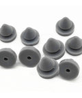 200 Piece Rubber Door Silencer Pack For Metal Doors, Built To Last, Heavy Duty Anti Collision Bumpers, Half Inch Diameter