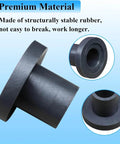 Close-up of Rear Drum Bearing Sleeve And Retainer O Ring Kit For GE Hotpoint Whirlpool Kenmore Dryers, made of rubber.