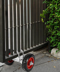 6 Inch Rubber Rolling Gate Wheel With Double U Bolts And Hardware Kit Sliding Gate Rollers for driveway gates