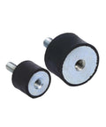 Four Pcs Rubber Isolators M6 Vibration Mounts 304 Stainless Steel Anti Vibration Boat Bobbins for machinery noise reduction