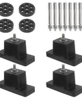 Anti Vibration Rubber Mounting Bracket For Outdoor Mini Split Air Conditioner Condensers Ground Stand