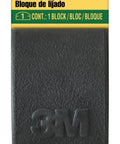 Rubber Sanding Block For Paint Wood Metal With Pre Cut Sheet Compatibility in packaging