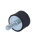 Close-up of a single M8 4 Pcs Rubber Shock Absorber Anti Vibration Silentblock Bobbins for mechanical vibration damping.