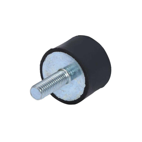 Close-up of a single M8 4 Pcs Rubber Shock Absorber Anti Vibration Silentblock Bobbins for mechanical vibration damping.