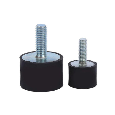 4 Pcs Rubber Shock Absorber Anti Vibration Silentblock Bobbins M8 Size Heavy Duty Built Tough Mechanical Vibration Damping Mounts