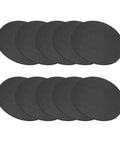 Rubber Spacer Washers Set 60mm Diameter 1.5mm Thick 10 Pack Durable Black Rubber Discs For DIY Gasket Craft Anti Vibration Oil Resistant Multipurpose Bushings Spacers
