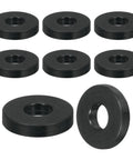 Heavy Duty Rubber Spacers 1 Inch OD By Three Eighths Inch ID By Three Sixteenths Inch Thick 18 Pack Anti Vibration Flat Washers