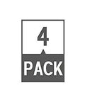 Premium 4-Pack Rubber Spacers For Anti-Vibration And Mounting, IZZY USA LLC, ISO 9001 Quality, 4-pack image label