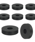 18 Pack Thick Rubber Spacers With 1 Inch Outer Diameter One Quarter Inch Inner Diameter And One Quarter Inch Thick Round Rubber Bushings
