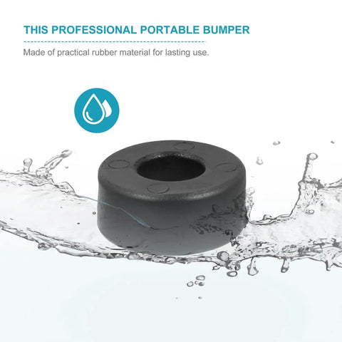 Anti Vibration Feet Pads For Gym Equipment 4 Pack Rubber Bumpers With Shock Absorbing Cushions in water splash