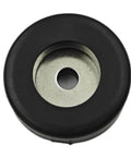Heavy Duty Rubber Anti Vibration Foot Pad Isolator for machinery, 1-1/2 inch diameter, 3/4 inch height, front view