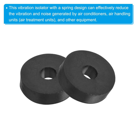 High-quality rubber vibration isolation washers dampen shocks and mute vibration in HVAC systems, delivering quieter air conditioner operation and longer equipment life; eight-pack for easy, reliable replacement