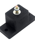Durable rubber vibration pads isolate outdoor mini split condensers, dampen shocks, and reduce noise while protecting decks and surfaces