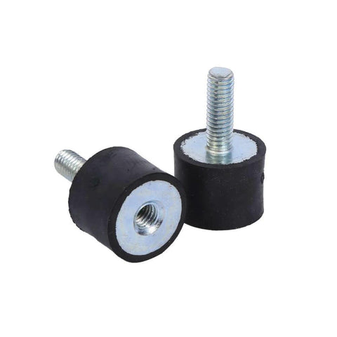 M8 M6 Vibration Isolator Mounts Rubber Anti Vibration Mounts With Two Threaded Studs For Motors Engines Compressors And Diesel Power Tools Boats Pack Of Four VD3020 M823