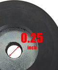 Close-up of Heavy Duty Rubber Anti Vibration Foot Pad Isolators For Pressure Washers, Compressors, Generators.