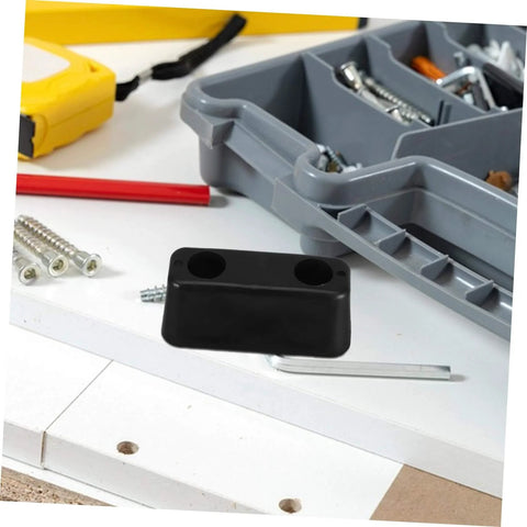 Rubber Vibration Isolation Pad For Washing Machines And Generators Heavy Duty Anti Vibration Pad placed on workbench with tools