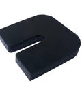 Universal Rubber Isolator Pads Set of Four Heavy Duty Anti Vibration Cushions for Shock Absorption and Noise Reduction