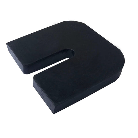 Universal Rubber Isolator Pads Set of Four Heavy Duty Anti Vibration Cushions for Shock Absorption and Noise Reduction