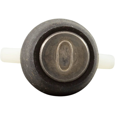 Top view of a Rubber Winter Plug For 1/2 Inch Pipe With Rubber Expansion Plug Construction Non Corrosive Heavy Duty Nylon And Stainless Steel