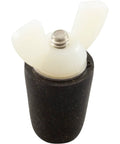 Rubber Winter Plug for 1/2 Inch Pipe with Rubber Expansion Plug Non Corrosive Heavy Duty Nylon and Stainless Steel Wing Nut