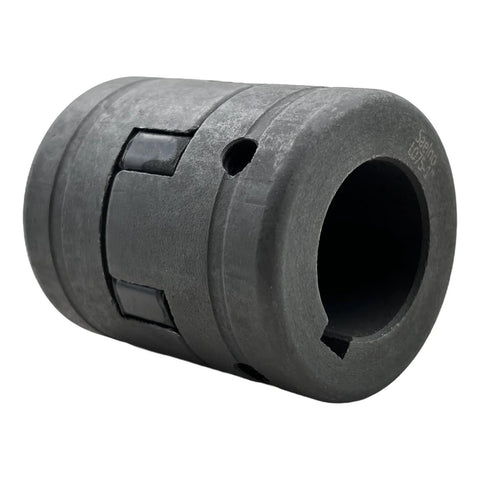 Rugged Flexible L Jaw Coupling Set For Wood Splitters Built To Last Half Inch To One Inch Bore Three Piece L075 Cast Iron HT250 Coupler Kit