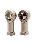 Rugged Rod End Bearing With Internal Thread For F M4 M5 M6 M8 M10 Metric Female Cylinder Fisheye Connector Ball Bearing Joint For Robotics CNC Machinery Drop In Ready M12 Thread Option front view